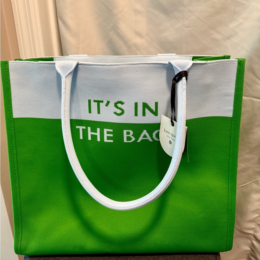 Kate Spade x Target Vibrant Green Tote
